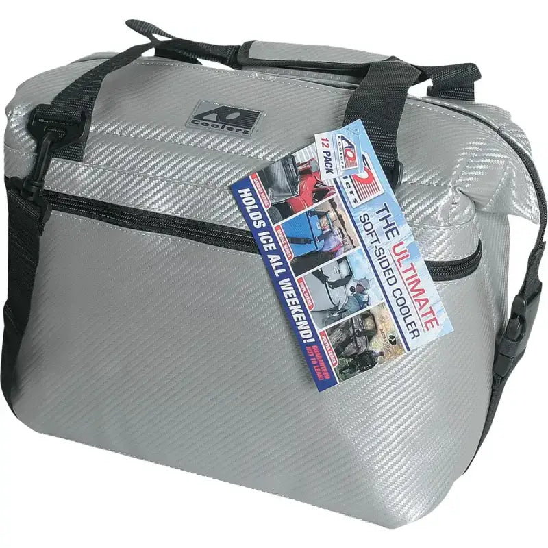 AOCR36SL Ao Coolers Carbon Cooler 36/Pk Silver 21"X10"X12" 