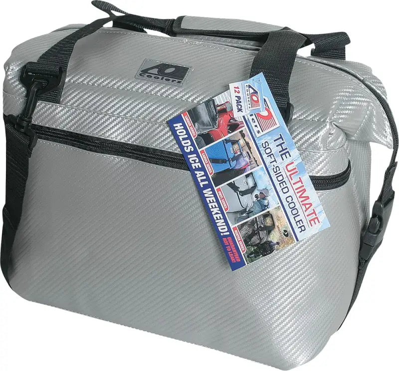 AOCR36SL Ao Coolers Carbon Cooler 36/Pk Silver 21"X10"X12" 