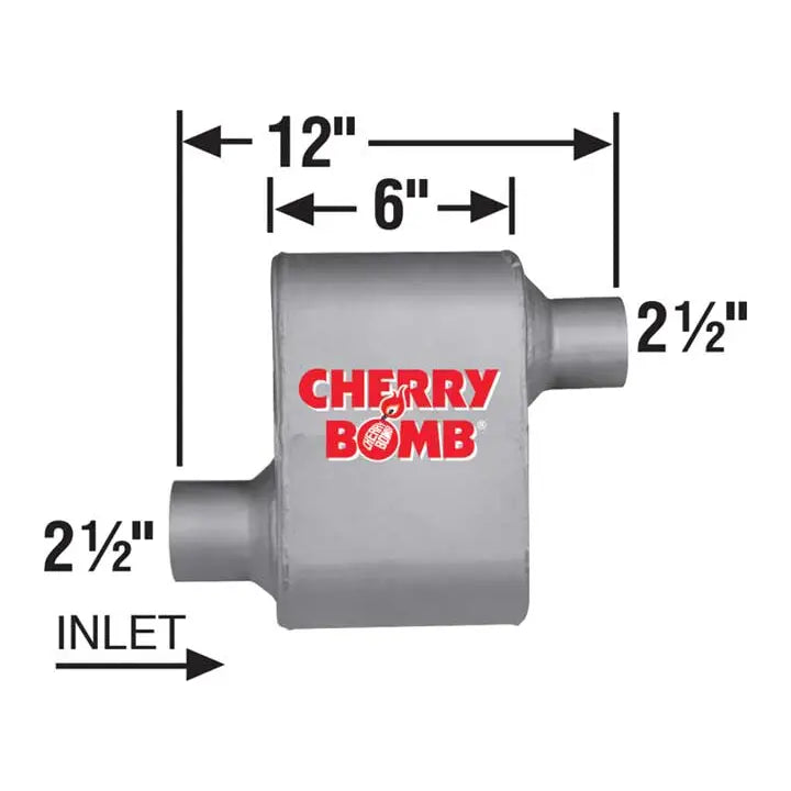 AP Exhaust Products 7480CB Exhaust Muffler