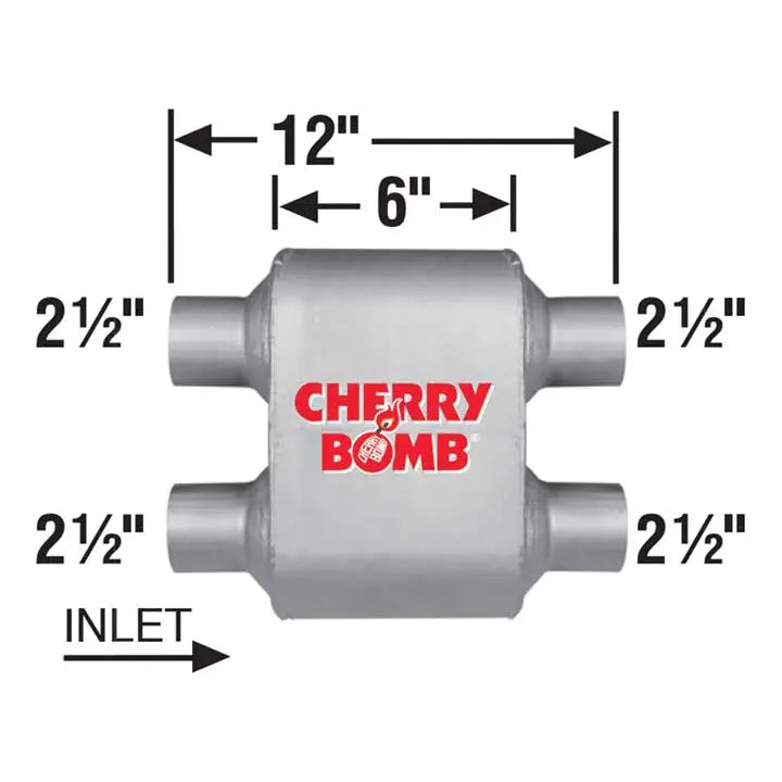AP Exhaust Products 7481CB Exhaust Muffler