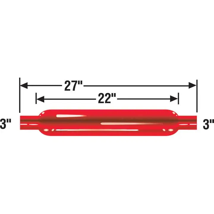 AP Exhaust Products 87518CB Exhaust Muffler