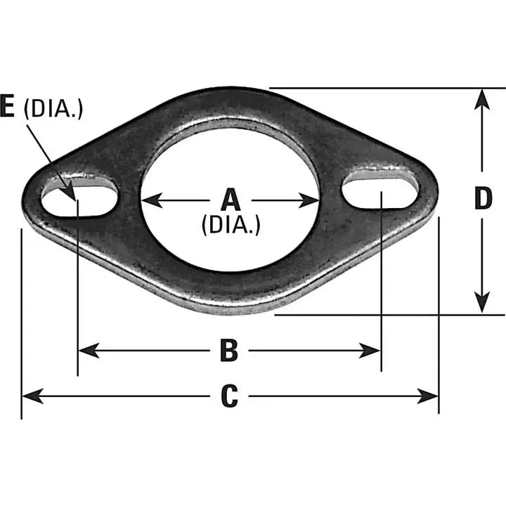 AP Exhaust Products 9185 Exhaust Flange