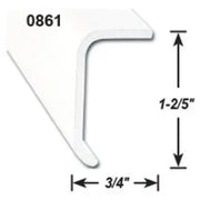 AP Products Made In USA Trim Molding 021-86102-8 - Black L.LEG Non EA