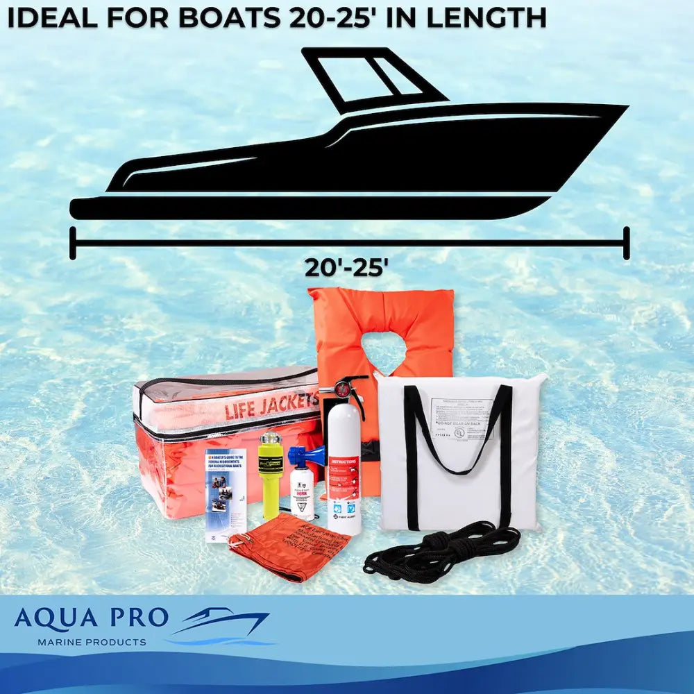 Aqua PRO M42201 Boater Safety Kit - Medium