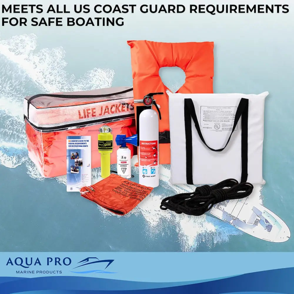 Aqua PRO M42201 Boater Safety Kit - Medium