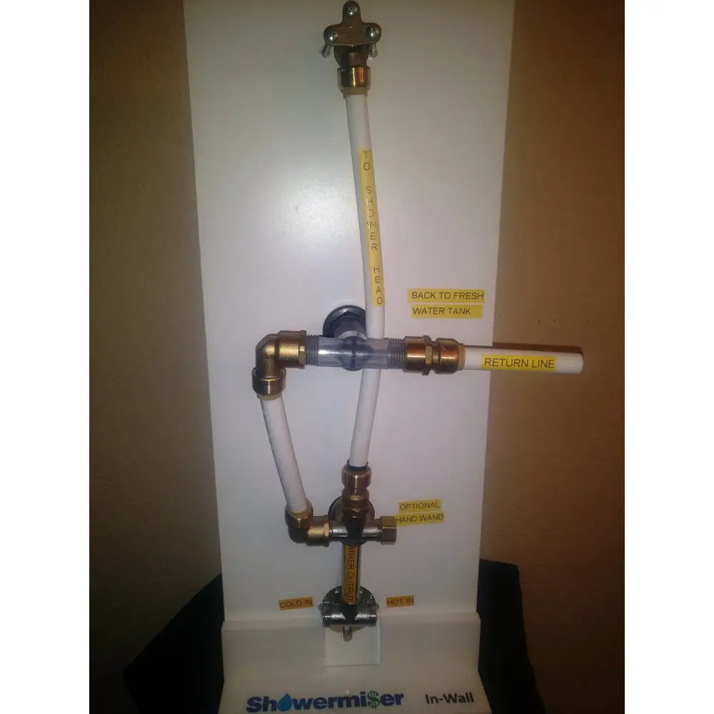 Aqua View Easy To Use Shower Water Saver SKC002 - Chrome Sink Miser Port