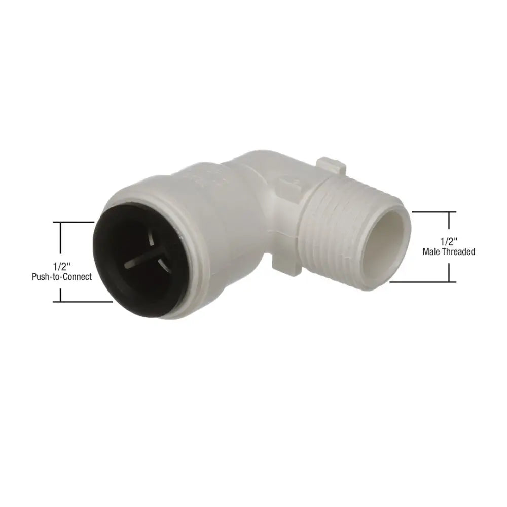 Aqualock Zero-Leak Connections Fresh Water Adapter Fitting 3519-1008_SU - Elbow Cts X1 Mip