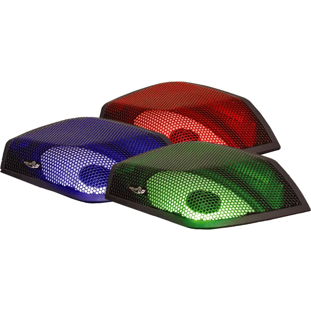 Aquatic AV AV Ultra Saddlebag Kit Audio/Visual/Communication HG100 - 6X9 Flt 14-UP Saddlebags