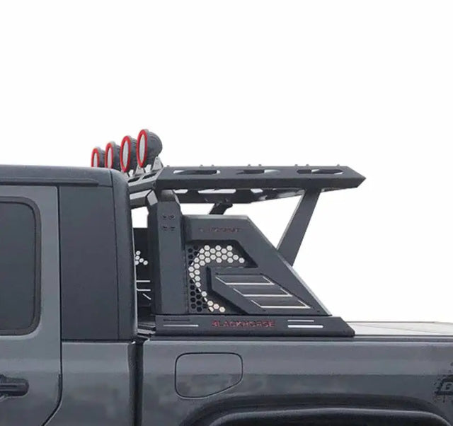 AR2-05BA3-PLFR Black Horse Armour Ii Roll Bar W/Basket Kit