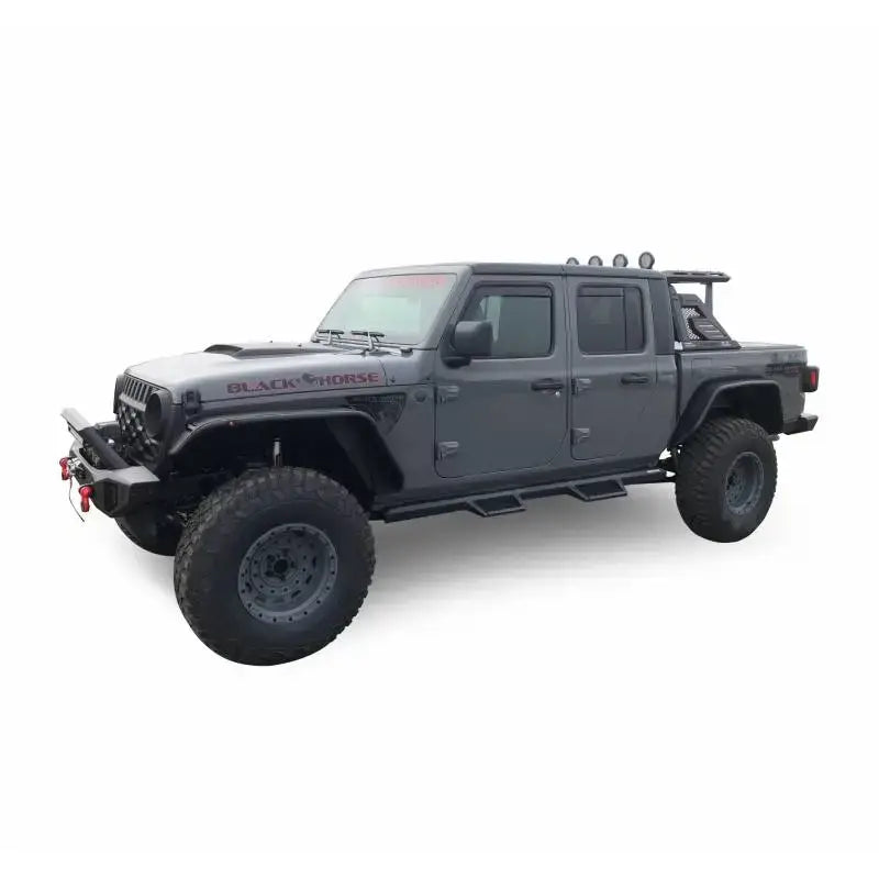 AR2-09BA3-PLFB Black Horse Armour Ii Roll Bar W/Basket Kit