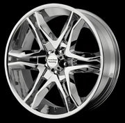Chrome American Racing wheel on AR893 Wheel Pros 20 Inch by 8.5 Inch wheel