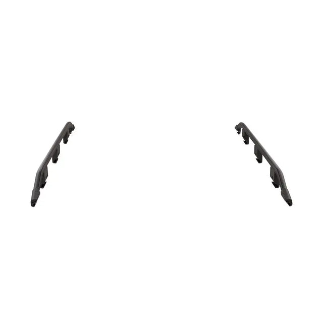 Dark gray plastic base rack guard strips with clips for ARB Base Rack protection