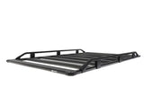 Black metal roof rack on ARB Base Rack Guard Rail for ARB Base Rack protection