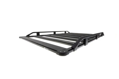 Black metal roof rack on ARB Base Rack Guard Rail Suits 1770020 for your vehicle
