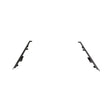 Black metal mounting rails for ARB Base Rack Mount Kit, base rack specific hardware