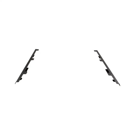 Black metal mounting rails for ARB Base Rack Mount Kit, base rack specific hardware