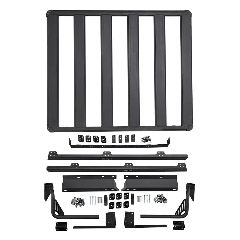 Black metal base rack and mount kit for ARB Base Rack 1770020, base rack specific hardware