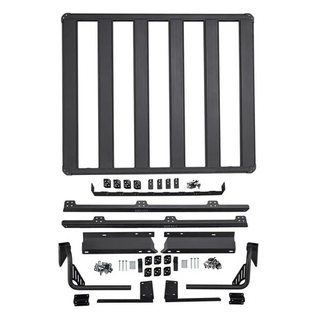 Black metal base rack and mount kit for ARB Base Rack 1770020, base rack specific hardware