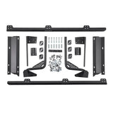 Automotive side step kit with ARB Base Rack Mount Kit for base rack specific setup