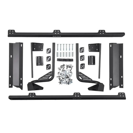 Automotive side step kit with ARB Base Rack Mount Kit for base rack specific setup