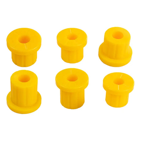 Yellow polyurethane arb bush for kit lc 70serr in ARB Bush Kit Lc 70Serr