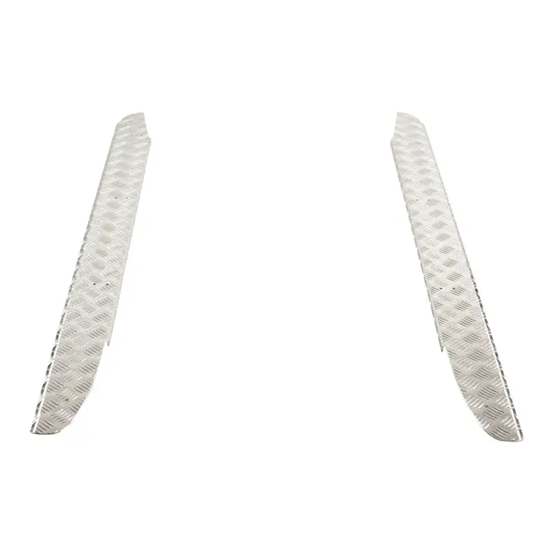 Textured silver ARB Deluxe Rails Rear for RV parts & accessories with running boards