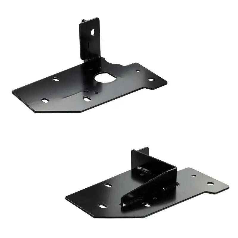 Black metal mounting brackets for ARB Fitting Kit Slvrado 2500 99-02