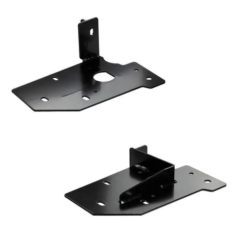 Black metal mounting brackets for ARB Fitting Kit Slvrado 2500 99-02