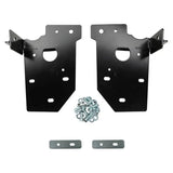 Black metal bracket set with hardware for ARB fitting kit SLVRADO 2500 99-02