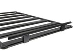 Black metal roof rack with ARB Guard Rail for added vehicle protection