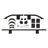 Black roof rack components for ARB Guard Rail Front 1/4, perfect fit for ARB guard