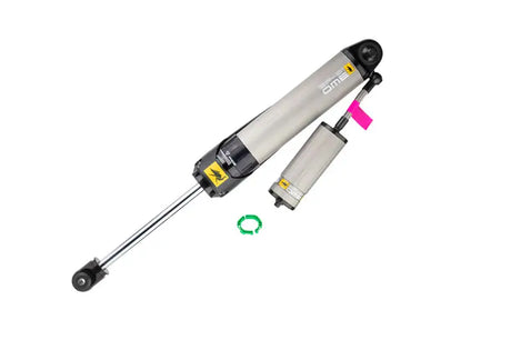 Silver and black shock absorber for Wrangler JK, OME BP51 shock absorber model