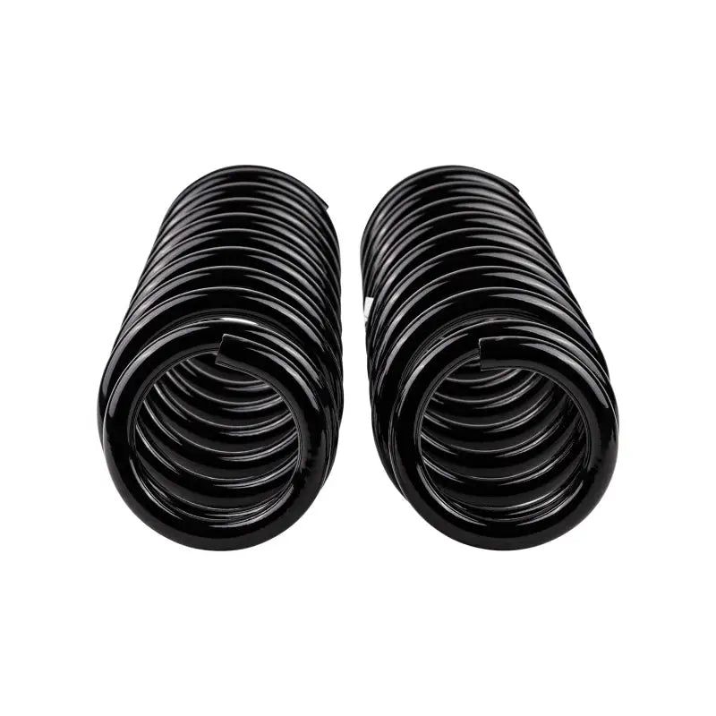 Two black OME coil springs for ARB OME Coil Spring Front LC 70Ser jeep parts