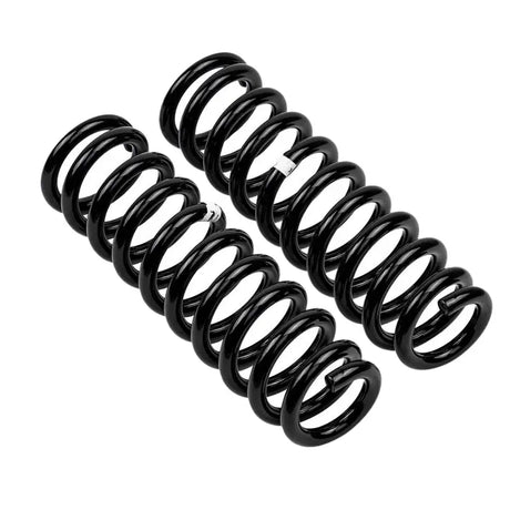 Two black coil springs for ARB OME Coil Spring Front Prado To 2003
