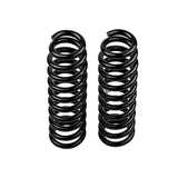 Two black coil springs for ARB OME Coil Spring Front Prado To 2003 setup