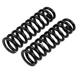 Two black coil springs for ARB OME Front Prado up to 2003, perfect for off-road upgrades