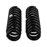 Two black coil springs for ARB / OME Coil Spring Front Prado To 2003 vehicle upgrade