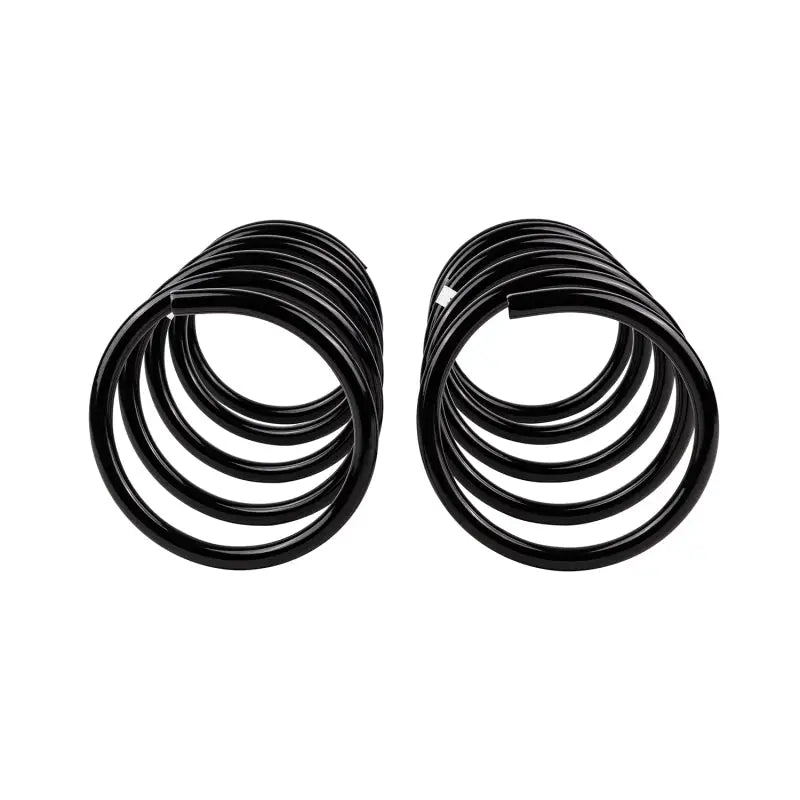 Two black OME coil springs for Toyota RAV4 front suspension upgrade