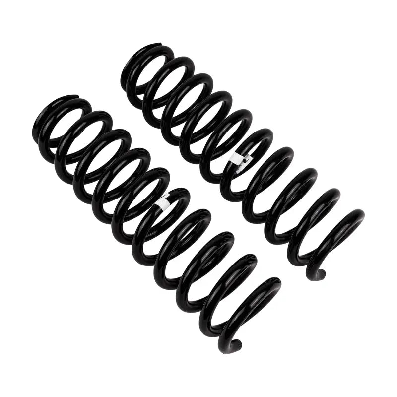 Black coil springs from ARB OME Coil Spring Front Spring Wk2 for off-road rides