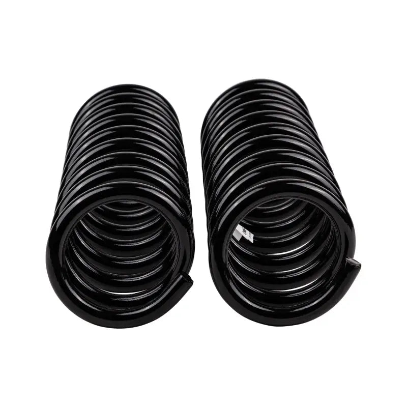 Two black OME coil springs for ARB front suspension upgrade