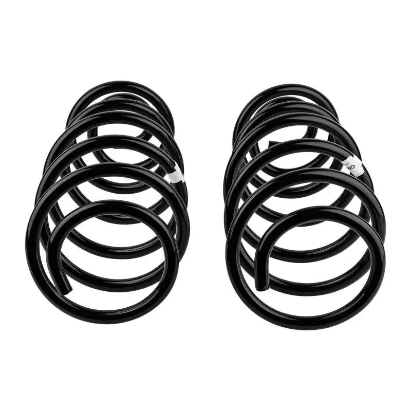 Pair of black OME coil springs for Jeep JK rear coil spring suspension upgrade