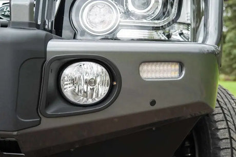 Gray car bumper with lights for ARB Summit Combar ARB Fog for Disco 4