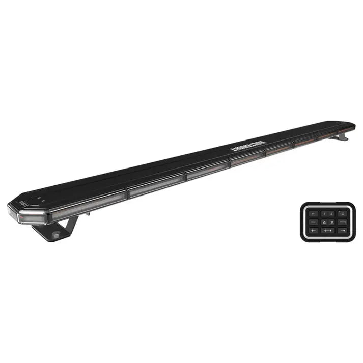 ARC Lighting Single Color Amber Warning Light BB6105A - Work Bar Strobe 51 Dual Mini