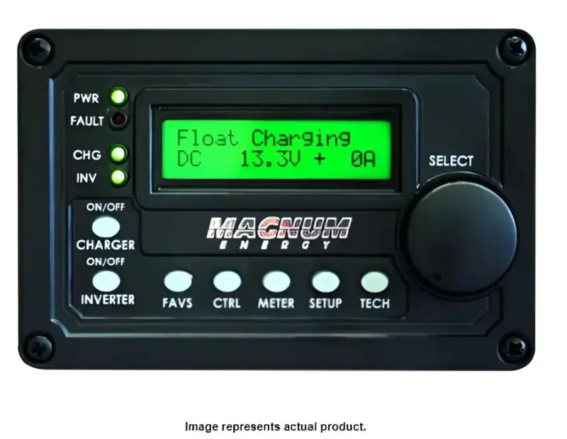 Black Magnum Remote Control panel with green LCD display and buttons for ME-ARC50-L