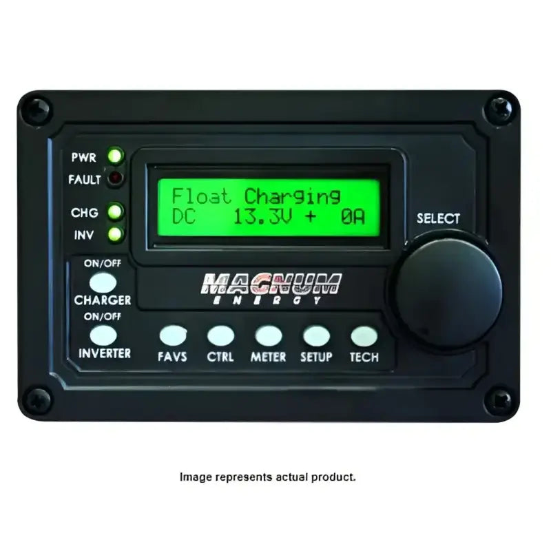 Black Magnum Remote Control panel with green LCD display and buttons for ME-ARC50-L