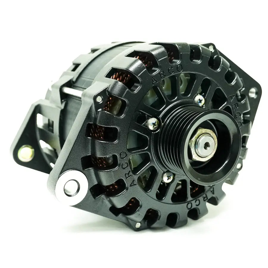 Arco Marine Rapidly Charges Large Battery Banks Alternator/ Generator 4019 - 12V275ADF315 Sidebatterypost