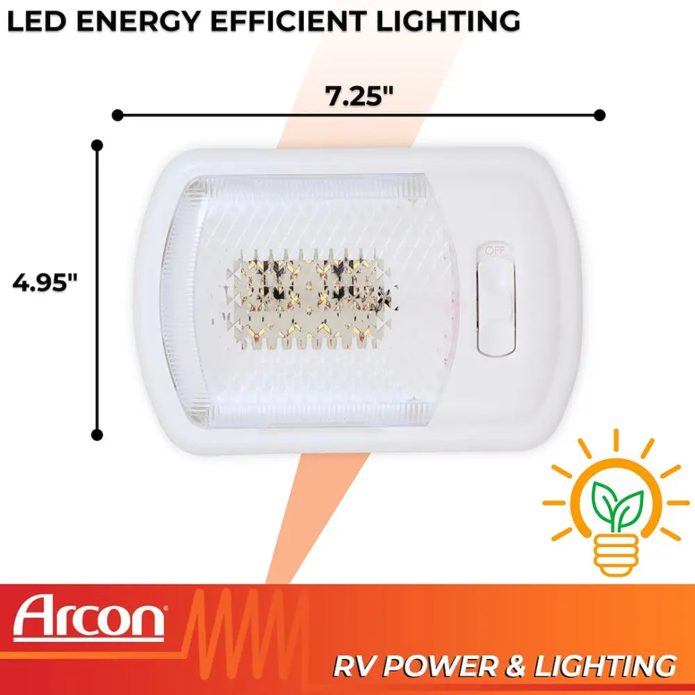 Arcon Sleek Compact Design Interior Light - LED 20711N - Sgl EU-Lite Swht Opt