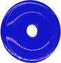 Blue round grand digger support plate with central hole for heavy-duty use