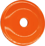 Orange Olympic weight plate from ARG-3805-48 Round Grand Digger Support Plates