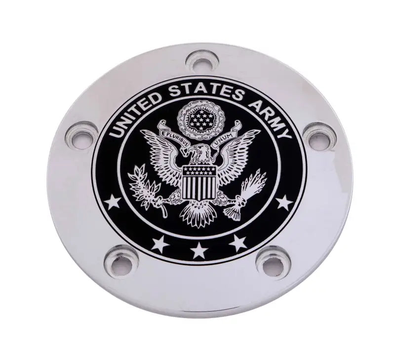 CUSTOM ENGRAVING ARM02-04 Tc Timer Cover Army Chrome